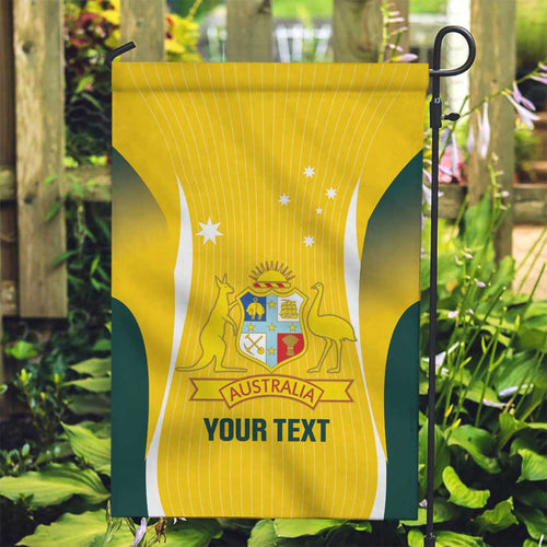 Custom Australia Cricket Garden Flag Go Champions Aussie