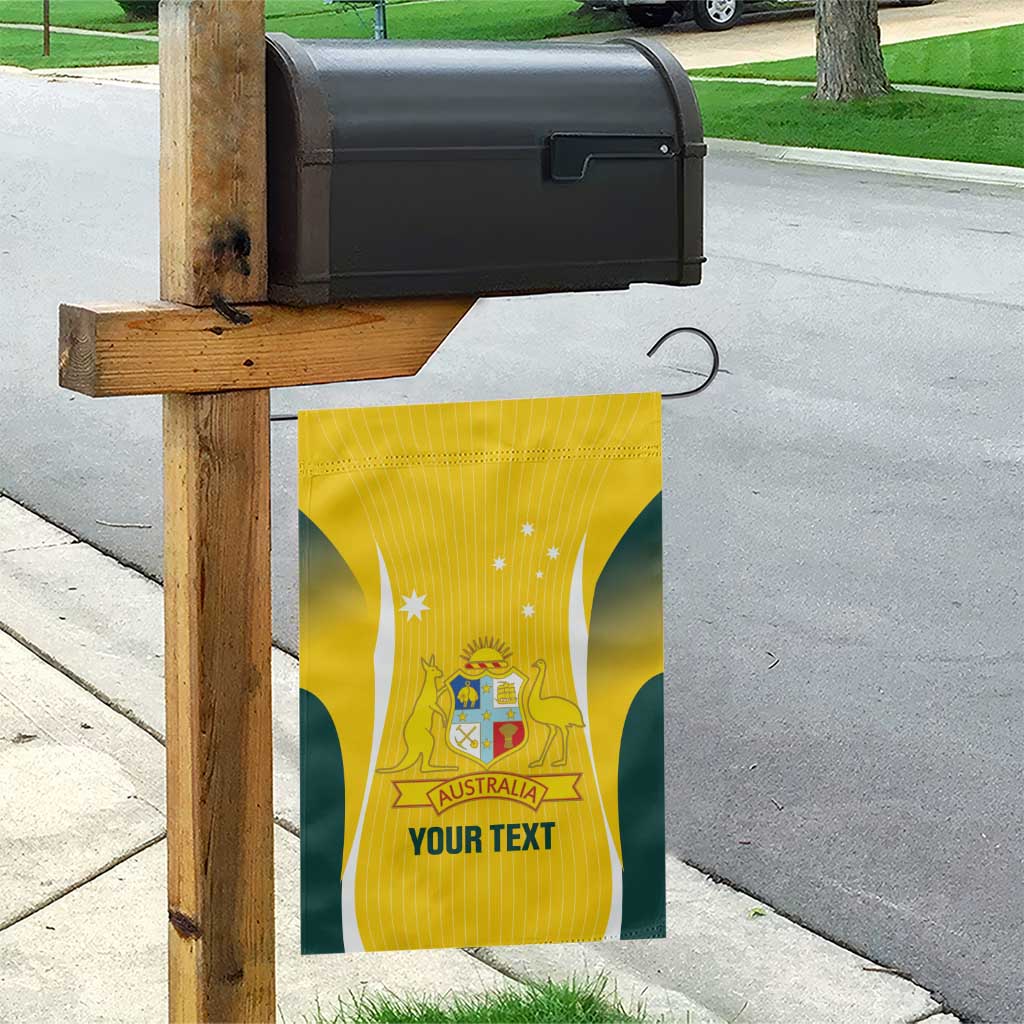 Custom Australia Cricket Garden Flag Go Champions Aussie