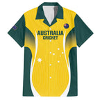 Custom Australia Cricket Hawaiian Shirt Go Champions Aussie