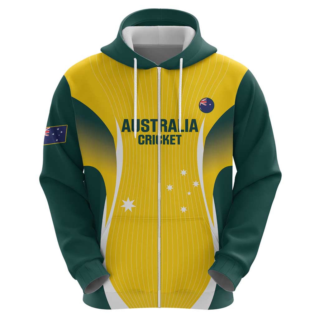 Custom Australia Cricket Hoodie Go Champions Aussie