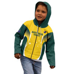 Custom Australia Cricket Kid Hoodie Go Champions Aussie