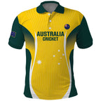 Custom Australia Cricket Polo Shirt Go Champions Aussie