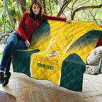 Custom Australia Cricket Quilt Go Champions Aussie
