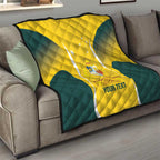 Custom Australia Cricket Quilt Go Champions Aussie