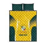 Custom Australia Cricket Quilt Bed Set Go Champions Aussie