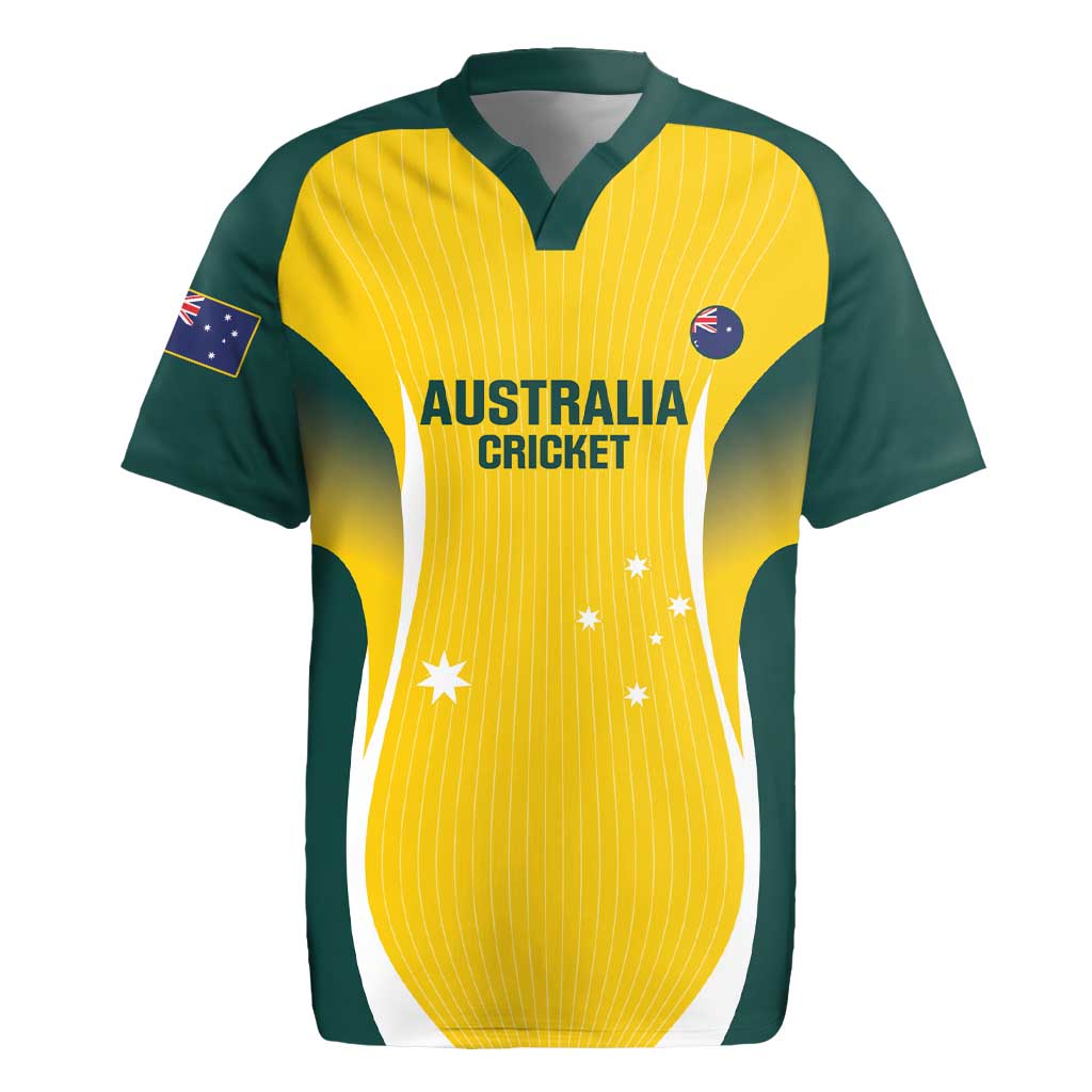 Custom Australia Cricket Rugby Jersey Go Champions Aussie