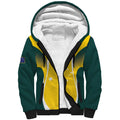 Custom Australia Cricket Sherpa Hoodie Go Champions Aussie