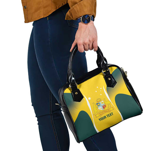 Custom Australia Cricket Shoulder Handbag Go Champions Aussie