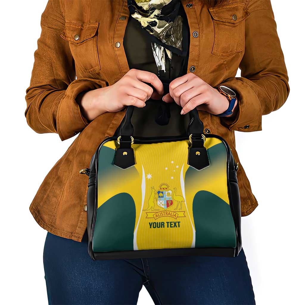 Custom Australia Cricket Shoulder Handbag Go Champions Aussie
