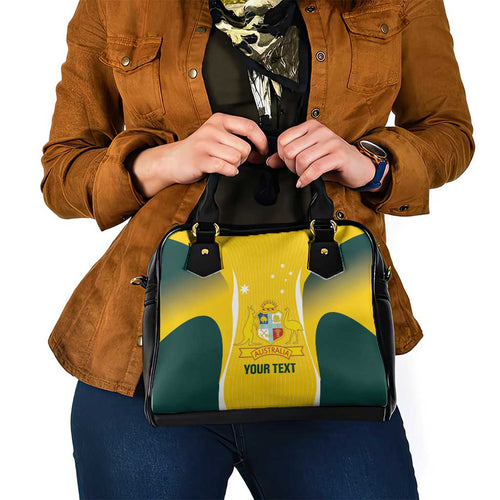Custom Australia Cricket Shoulder Handbag Go Champions Aussie