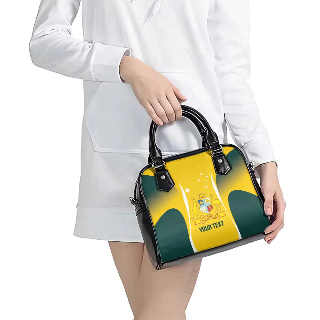 Custom Australia Cricket Shoulder Handbag Go Champions Aussie