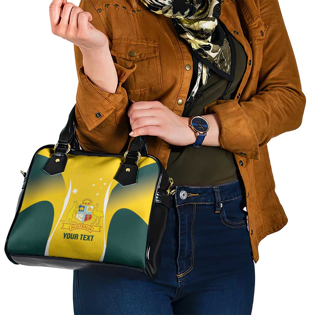 Custom Australia Cricket Shoulder Handbag Go Champions Aussie