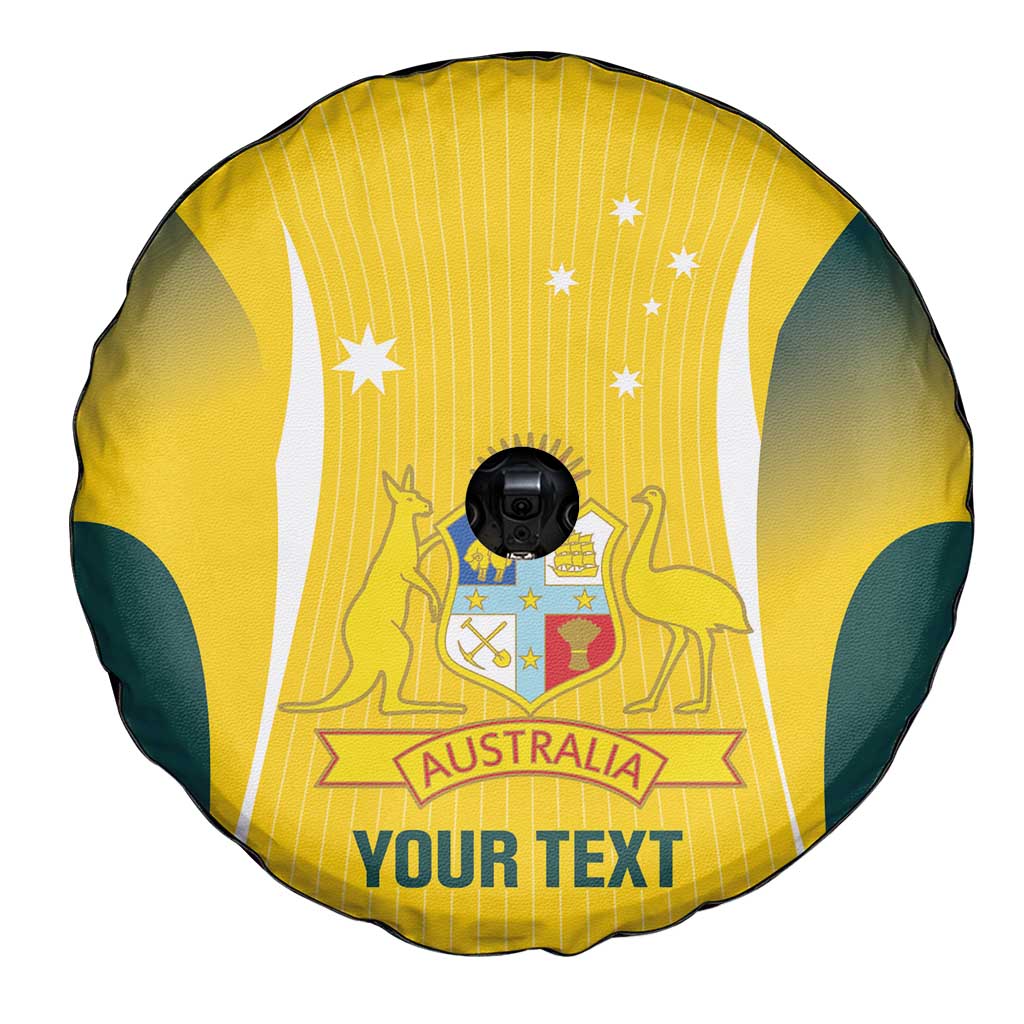 Custom Australia Cricket Spare Tire Cover Go Champions Aussie