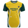 Custom Australia Cricket T Shirt Go Champions Aussie