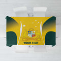 Custom Australia Cricket Tablecloth Go Champions Aussie