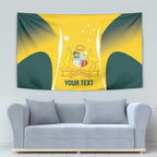Custom Australia Cricket Tapestry Go Champions Aussie
