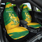 Australia Soccer Car Seat Cover 2025 Go Matildas Marble Grunge Style