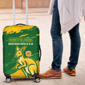 Australia Soccer Luggage Cover 2025 Go Matildas Marble Grunge Style