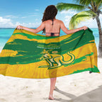 Australia Soccer Sarong 2025 Go Matildas Marble Grunge Style