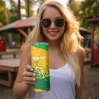 Custom Australia Soccer Skinny Tumbler 2025 Go Matildas Marble Grunge Style