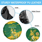 Australia Soccer Spare Tire Cover 2025 Go Matildas Marble Grunge Style