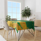 Australia Soccer Tablecloth 2025 Go Matildas Marble Grunge Style