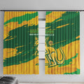 Australia Soccer Window Curtain 2025 Go Matildas Marble Grunge Style