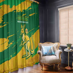Australia Soccer Window Curtain 2025 Go Matildas Marble Grunge Style