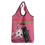 Australia Day Panthers Grocery Bag NRL 2024 Sydney Opera House With Map - Pink
