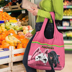 Australia Day Panthers Grocery Bag NRL 2024 Sydney Opera House With Map - Pink