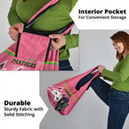 Australia Day Panthers Grocery Bag NRL 2024 Sydney Opera House With Map - Pink