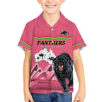 Custom Australia Day Panthers Hawaiian Shirt NRL 2024 Sydney Opera House With Map - Pink