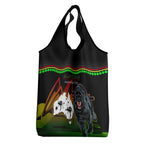 Australia Day Panthers Grocery Bag NRL 2024 Sydney Opera House With Map - Black