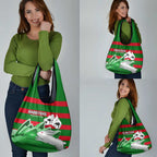 Australia Day Rabbitohs Grocery Bag NRL 2024 Sydney Opera House With Map