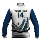 Custom Australia Day Cowboys Baseball Jacket NRL 2024 Sydney Opera House With Map