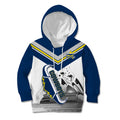 Custom Australia Day Cowboys Kid Hoodie NRL 2024 Sydney Opera House With Map