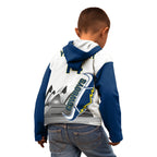 Custom Australia Day Cowboys Kid Hoodie NRL 2024 Sydney Opera House With Map