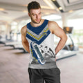 Custom Australia Day Cowboys Men Tank Top NRL 2024 Sydney Opera House With Map