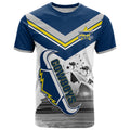 Custom Australia Day Cowboys T Shirt NRL 2024 Sydney Opera House With Map