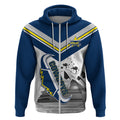 Custom Australia Day Cowboys Zip Hoodie NRL 2024 Sydney Opera House With Map