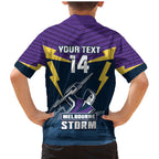 Custom Australia Day Storm Family Matching Mermaid Dress and Hawaiian Shirt NRL 2024 Sydney Opera House With Map