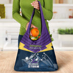 Australia Day Storm Grocery Bag NRL 2024 Sydney Opera House With Map