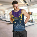 Custom Australia Day Storm Men Tank Top NRL 2024 Sydney Opera House With Map