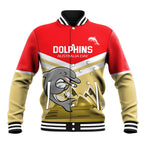 Custom Australia Day Dolphins Baseball Jacket NRL 2024 With Sydney Opera House