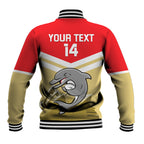 Custom Australia Day Dolphins Baseball Jacket NRL 2024 With Sydney Opera House