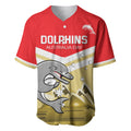 Custom Australia Day Dolphins Baseball Jersey NRL 2024 With Sydney Opera House