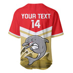 Custom Australia Day Dolphins Baseball Jersey NRL 2024 With Sydney Opera House
