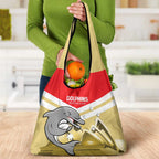 Australia Day Dolphins Grocery Bag NRL 2024 With Sydney Opera House