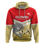 Custom Australia Day Dolphins Hoodie NRL 2024 With Sydney Opera House