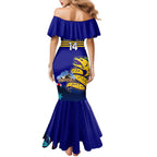 Custom Australia Day Eels Mermaid Dress NRL 2024 Sydney Opera House With Map